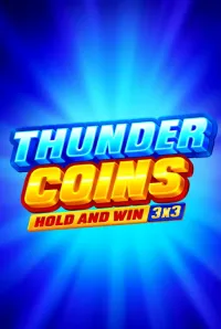 Thunder Coins  Hold and Win slot logo
